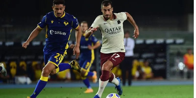 Lối chơi dự kiến trận Roma vs Hellas Verona